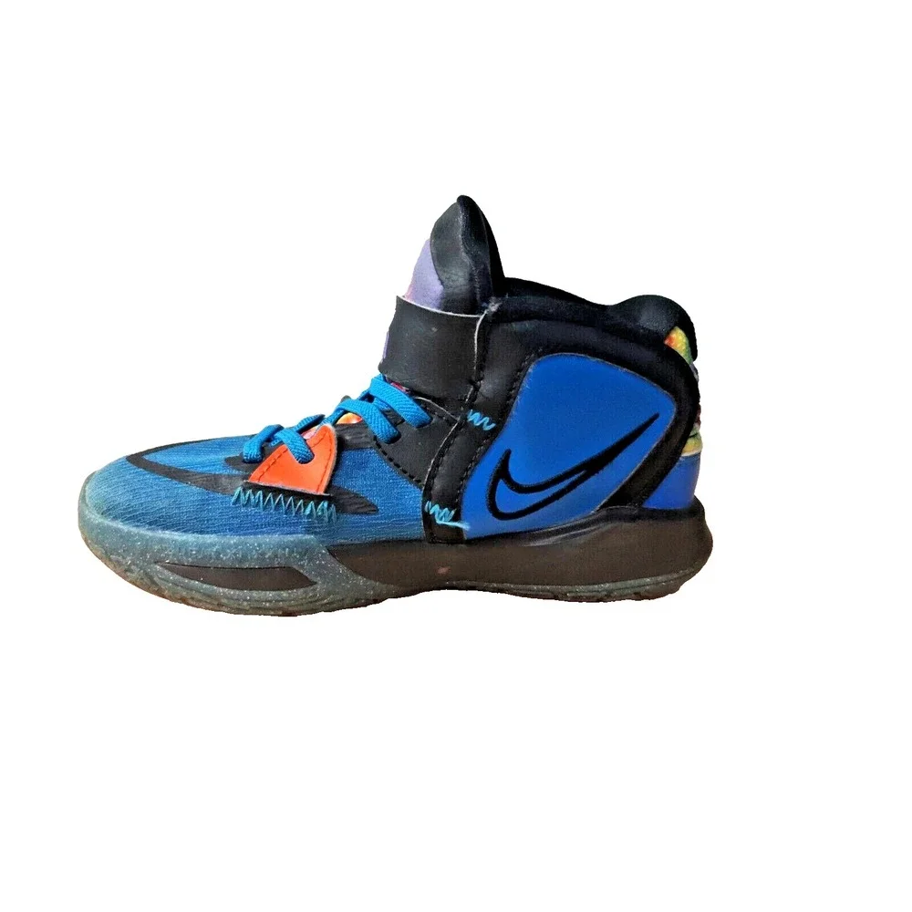 Nike Kyrie Infinity SE Blue Tie Dye Basketball Sneaker DM3895-410 Size 12C - Picture 7 of 8